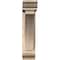 Ekena Millwork Thorton Traditional Smooth Bracket w/ Offset Brace, Douglas Fir, 5 1/2"W x 20"D x 24"H BKT0604X20X24THR01SDF - alternate 3